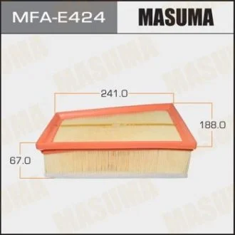 Фільтр повітряний A0459 RENAULT/ MEGANE II/ V1600 08- (MFA-E424) MASUMA MFAE424