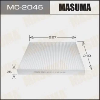 Фільтр салону AC401J (MC-2046) MASUMA MC2046