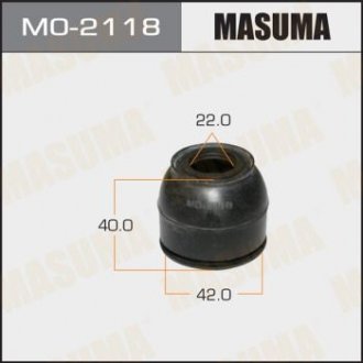 Пильовик опори кульовий 22х42х40 (MO-2118) MASUMA MO2118