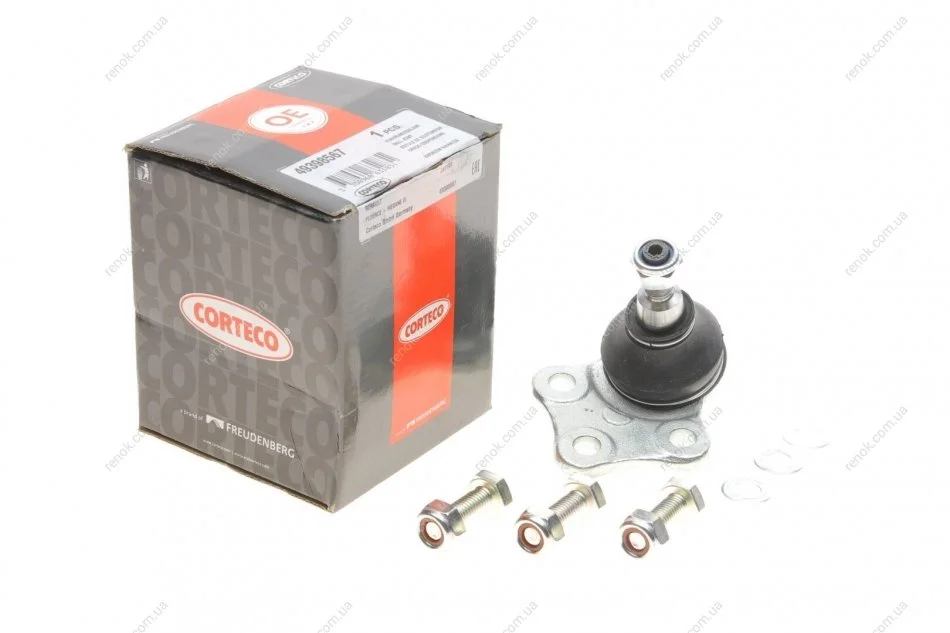 Опора кульова (передня) Renault Megane III 08-/Scenic III 09- CORTECO 49398567 (фото 1)