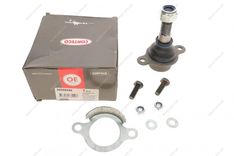 Опора шаровая (передняя/снизу) Ford Transit 00-14 CORTECO 49398494 (фото 1)