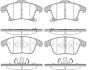 Колодки тормозные диск. перед. (Remsa) Ford Mondeo V 14> 1.0 1.5 2.0EcoBoost / Fusion (USA) WOKING P13493.22 (фото 1)