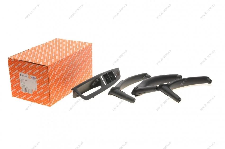 Ручка двери (L) BMW X5 (E70)/X6 (E71/E72) 06-14 (Black) (к-кт) AUTOTECHTEILE 704 5169 (фото 1)