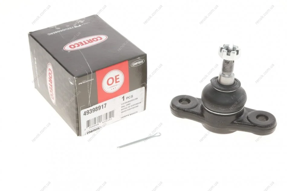 Опора кульова (передня/знизу) Kia Cee'd/Hyundai i30 06-12/Elantra 00-06 CORTECO 49398917 (фото 1)