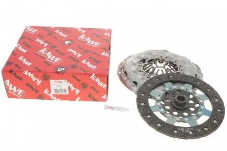 Комплект зчеплення Hyundai Santa Fe I/II 2.7 04-12, 125/129/139kw (d=220mm) Kawe 962699