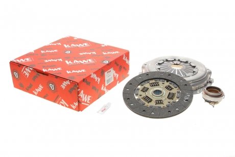 Комплект зчеплення Toyota Land Cruiser 2.4 TD 84-96 (d=225mm) (+вижимний) Kawe 955398