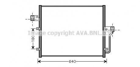 Радиатор кондиционера AVA AVA COOLING DW5082 (фото 1)