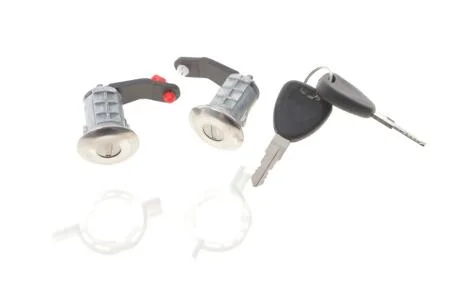 Личинка замка комплект 2 шт+2 ключі перед лев/прав Renault Master (02-09) FAST FT94154