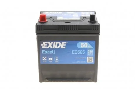 Стартерна батарея (акумулятор) EXIDE EB505