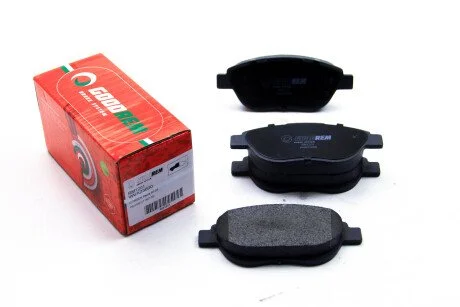 Гальмівні колодки пер. Berlingo/Partner 01-/Doblo 03- (137x57.3x19) GOODREM RM1201