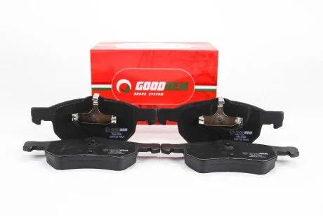Гальмівні колодки пер. Voyager/Grand Voyager/Caravan/Grand Caravan 00-08 GOODREM RM1288