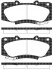 Колодки гальмівні диск. перед. (Remsa) Toyota Hilux 08>15 (P15683.04) WOKING P1568304 (фото 1)