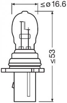 Автолампа галогенна OSRAM 828