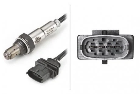Лямбда-зонд (4 конт.) OPEL Astra G/Corsa C1,4i/Vectra C 1,6i/Zafira 1,6i HELLA 6PA 358 066-001