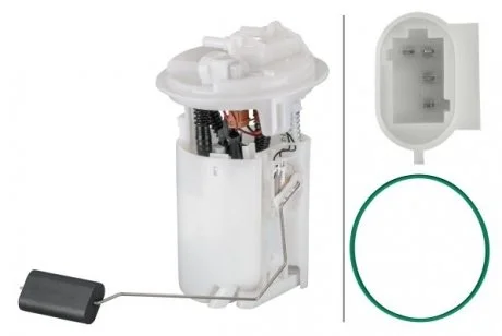 Насос паливний в зборі RENAULT, з прокладкою HELLA 8TF 358 106-881