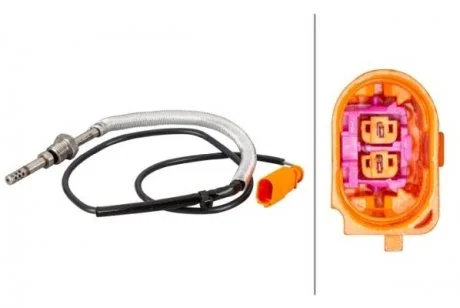 VW датчик температури ВГ Caddy, Tiguan, Touareg, 1,6-3,0TDI HELLA 6PT 010 376-211