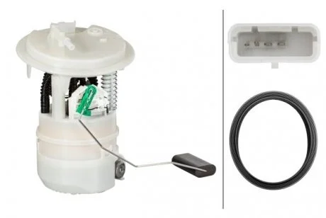 Насос паливний в зборі CITROEN / PEUGEOT, з прокладкою HELLA 8TF 358 146-531