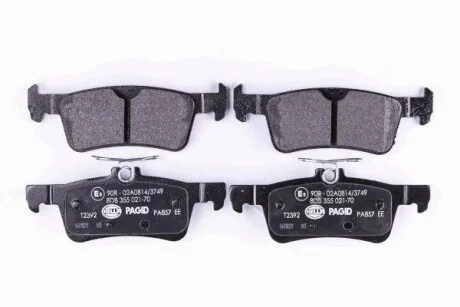 HELLA PEUGEOT гальмівні колодки передні 308 II 13- Hella pagid 8DB 355 021-701