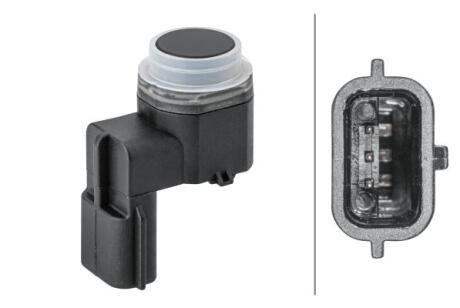 NISSAN Датчик паркування QASHQAI, RENAULT HELLA 6PX 358 141-751