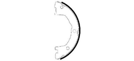 HELLA IVECO щоки гальмівні 170x45 DAILY 96-99 Hella pagid 8DA 355 050-501