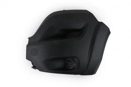 Угол бампера левый Ducato/ Jumper/ Boxer (14-) ЧЕРНЫЙ HEAVY FAST FT91478