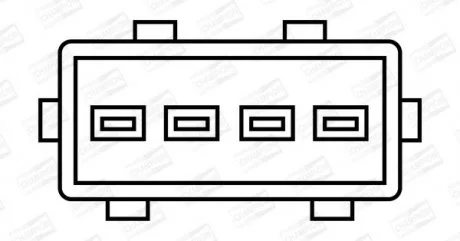 RENAULT котушка запалювання Clio 1,2 Cangoo 1,2 97- Laguna 2,0 01-. CHAMPION BAEA345