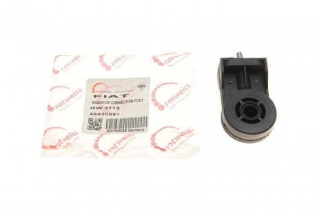 Подушка радіатора Fiat Doblo 1.3D/1.4/1.9D 04- ROTWEISS RWS3112