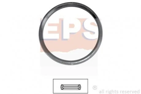 RENAULT Прокладка термостата CLIO 2.0 06-, DUSTER 1.6 19-, NISSAN JUKE 1.6 13- EPS 1.890.679