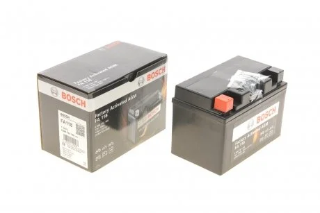 Аккумуляторная батарея 10Ah/145A (150x88x105/+L/B0) (AGM) Factory Activated AGM BOSCH 0 986 FA1 180