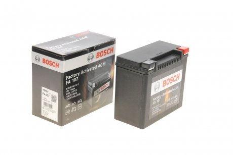 Аккумуляторная батарея 18Ah/310A (176x89x154/+R/B0) (AGM) Factory Activated AGM BOSCH 0 986 FA1 071