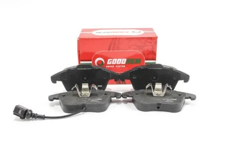 Гальмівні колодки пер. Tiguan 07-/Sharan 10- (Ate-Teves) GOODREM RM1217