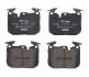 Комплект гальмівних колодок з 4 шт. дисків BREMBO P06096X (фото 2)