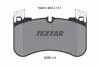 Комплект гальмівних колодок TEXTAR 2058101 (фото 2)