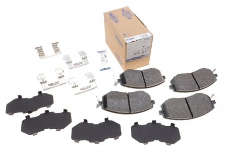 Комплект гальмівних колодок (дискових) ICER 182199