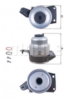 Фільтр палива KNECHT MAHLE / KNECHT KL829D