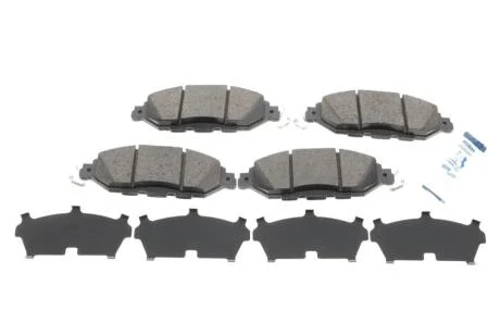 Комплект гальмівних колодок (дискових) ICER 182234