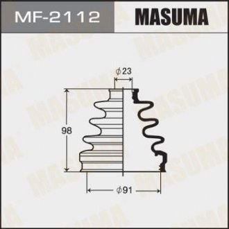 Пыльник ШРУСа HONDA CR-V III (06-14), HONDA FR-V (04-10), HONDA ACCORD VII (MF21 MASUMA MF2112 (фото 1)