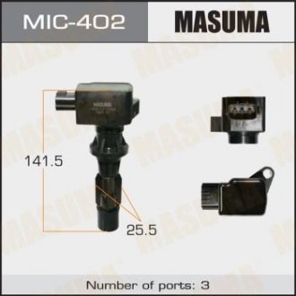 Катушка зажигания CX-7, MAZDA 6 / L3-VDT, L3-VE MASUMA MIC402