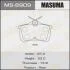 Колодки гальмівні (MS-8909) MASUMA MS8909 (фото 1)