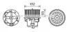 Вентилятор обігрівача салону Volvo XC60 XC70 S60 II V60 V70, Land Rover Freelander AVA AVA COOLING VO8178 (фото 1)