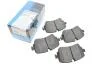 Комплект гальмівних колодок PARTS KAVO KBP-10040 (фото 1)