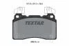 Комплект гальмівних колодок TEXTAR 2591503 (фото 2)