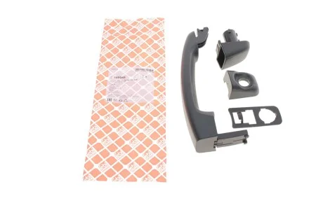 Ручка дверей задн/передн Лів/Прав (зовнішн, чорний) NISSAN NV400 OPEL MOVANO B RENAULT MASTER III 2.3D/Electric 02.10- FEBI FEBI BILSTEIN 180049