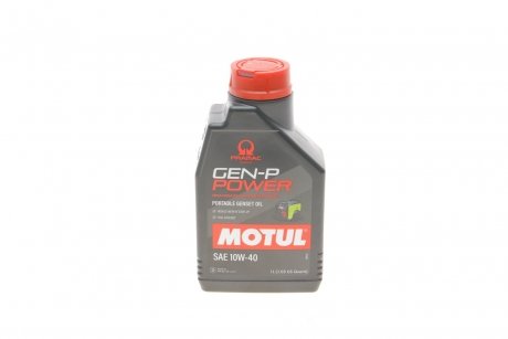 Олива для 4-х тактних двигунів Technosynthese /Gen-P Power 10W40 1L/111239 MOTUL 835101