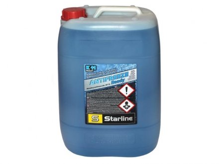 Антифриз K11 READY / G11 / -30°C / 25л. / етиленгліколь / синій / STARLINE NA K11READY-25