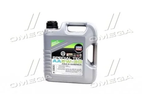 Моторна олива SAE 5W-30 SPECIAL TEC AA (API SN, ILSAC GF-5) 4л LIQUI MOLY 7516/7616