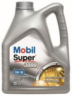 Моторна олива SUPER 3000 FORMULA FE / 5W30 / 4л. / MOBIL 151526