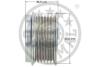 Механізм вільного ходу генератора Optimal F5-1001 (фото 3)