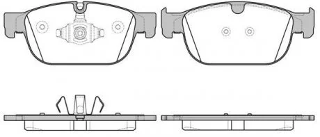 Гальмівні колодки дискові ROADHOUSE 21696.00
