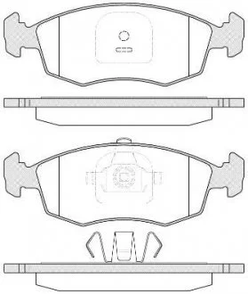 Гальмівні колодки дискові ROADHOUSE 2172.35
